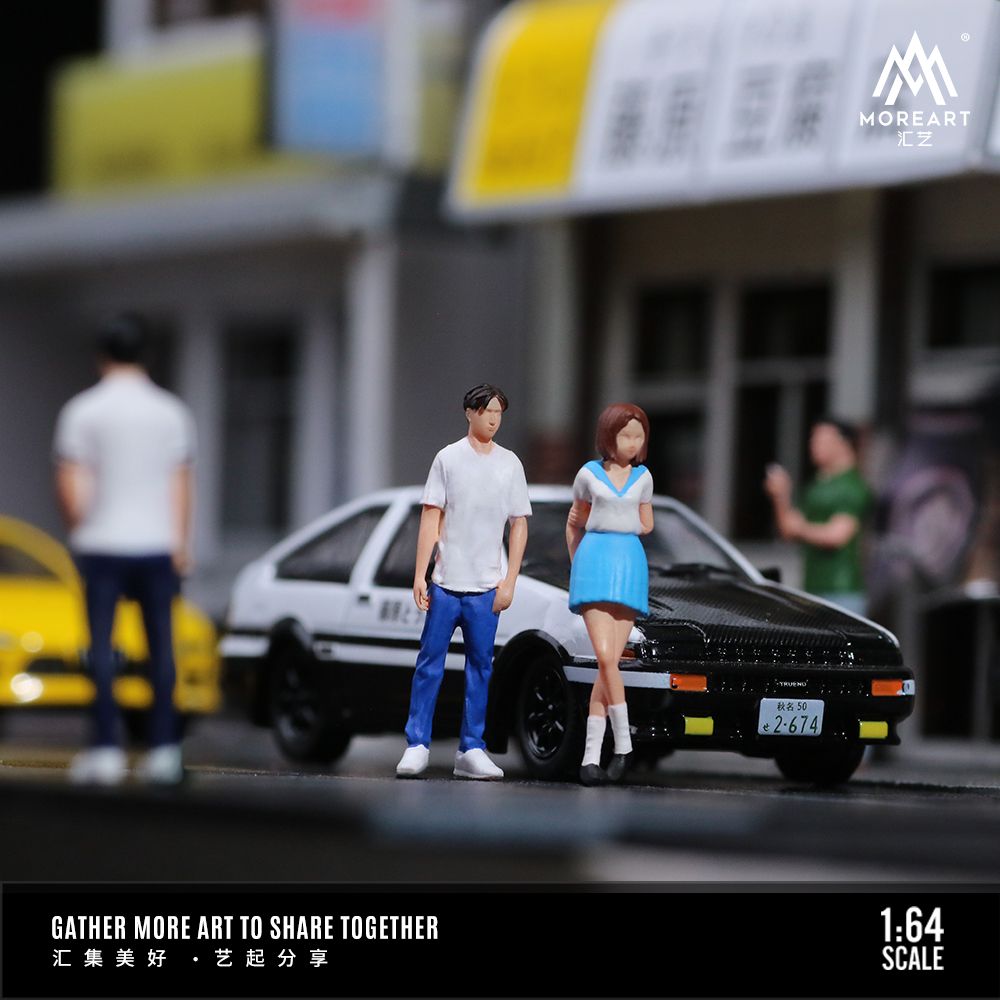 MOREART 1/64 INITIAL D DOLL SET (B) MO222009