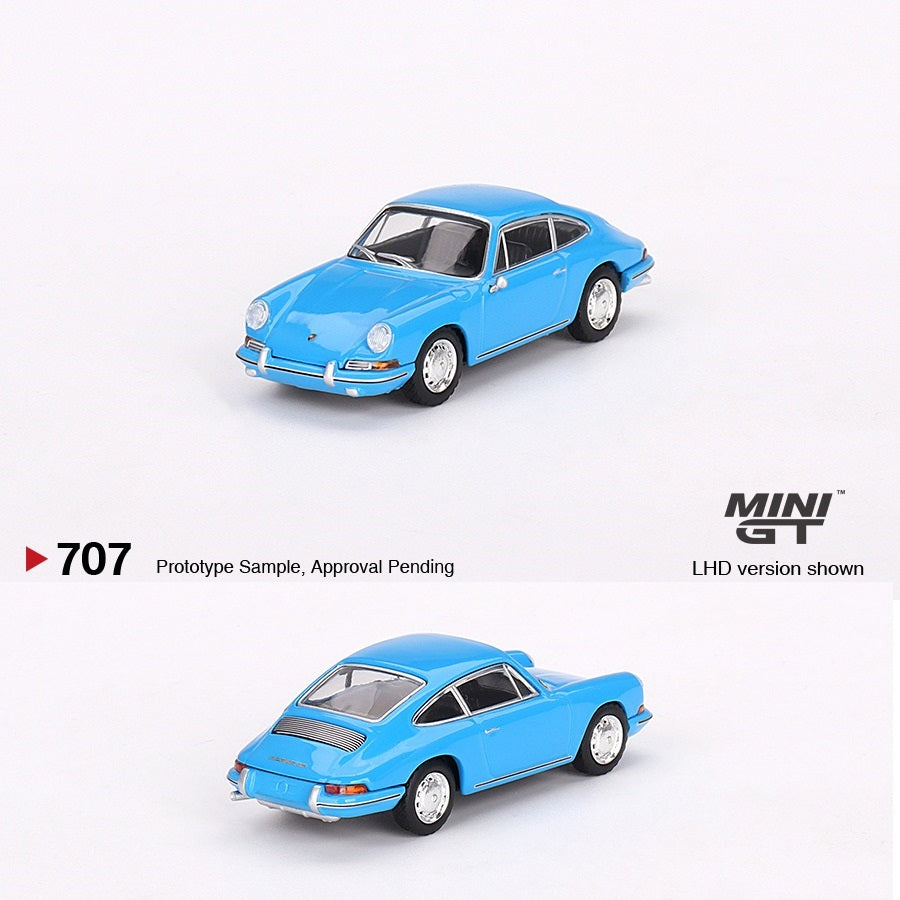 MINI GT 1/64 Porsche 901 1963 'Quickblau' MGT00707-L