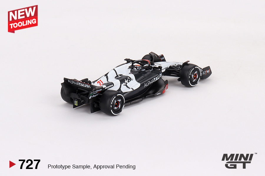 MINI GT 1/64 AlphaTauri AT04 #21 Nyck de Vries 2023 F1 2023 Australian GP MGT00727-L