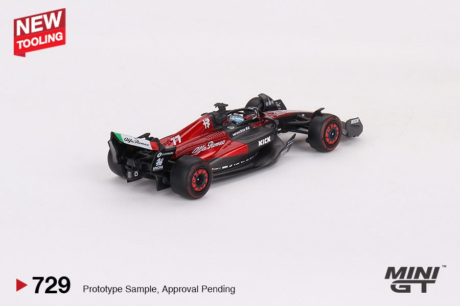 MINI GT 1/64 Alfa Romeo C43 #77 Valtteri Bottas 2023 F1 2023 Australian GP MGT00729-L