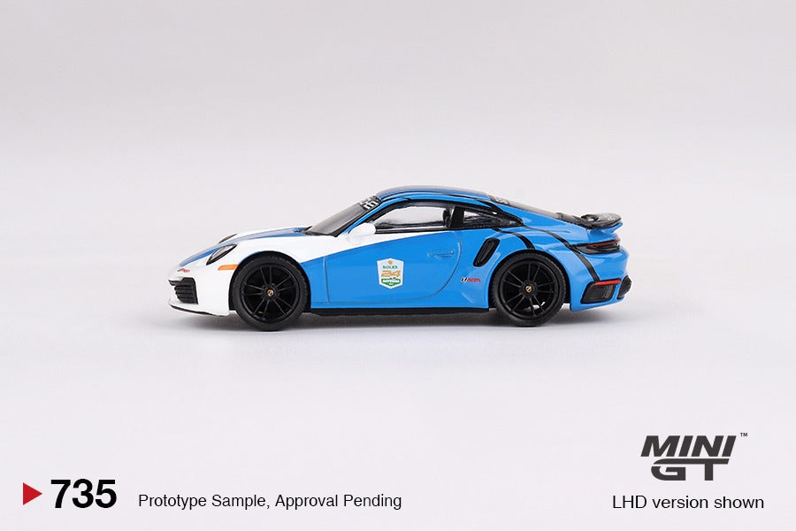 MINI GT 1/64 Porsche 911 Turbo S Safety Car 2023 IMSA Daytona 24 Hrs MGT00735-L