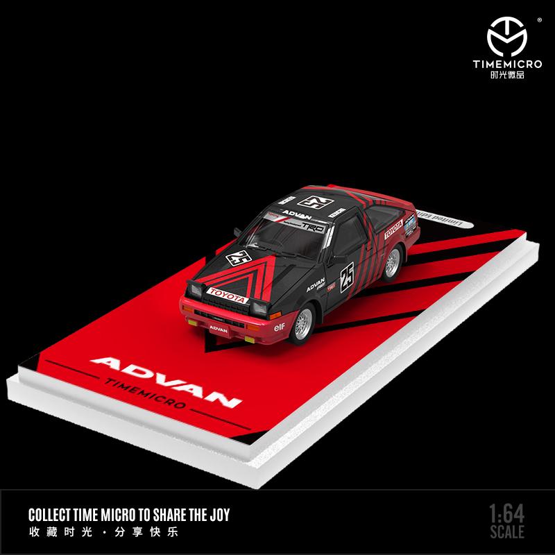 TIME MICRO 1/64 Toyota AE86 ADVAN TM640408
