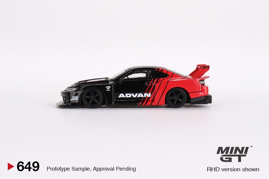MINI GT 1/64 Nissan LB-Super Silhouette S15 SILVIA ADVAN RHD MGT00649-R