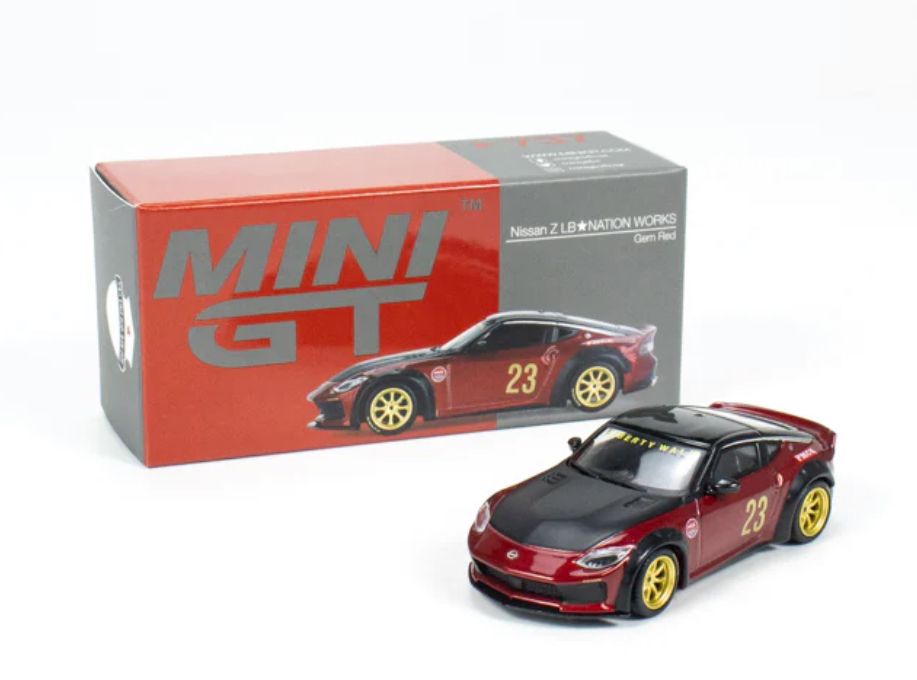 Mini GT x CLDC Exclusive 1/64 Nissan ZLB Nation Works MGT00737 (With Book) English version