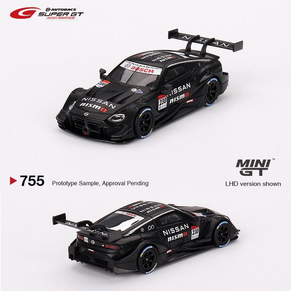 PREORDER MINI GT 1/64 Nissan Z GT500 #230  2021 NISMO Presentation SUPER GT SERIES MGT00755-L  (Approx. Release Date : Q2 2024 subject to manufacturer's final decision)