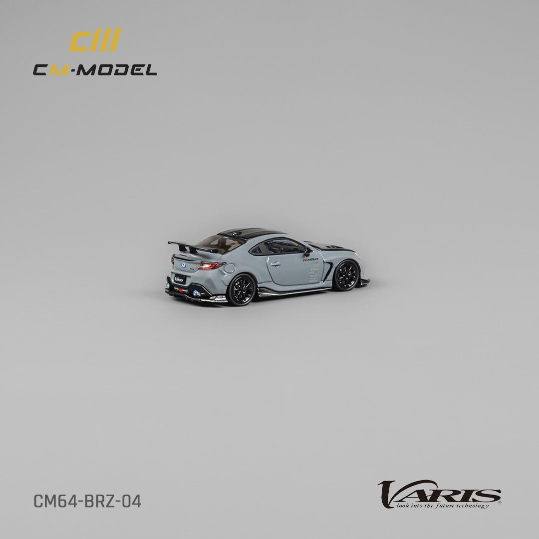 CM MODEL 1/64 Subaru BRZ Varis BRZ ARISING-1 Gray CM64-BRZ-04