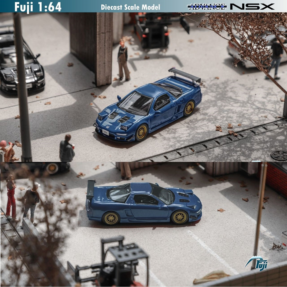 FUJI 1/64 NSX NA1 - Blue – Tokyo Station