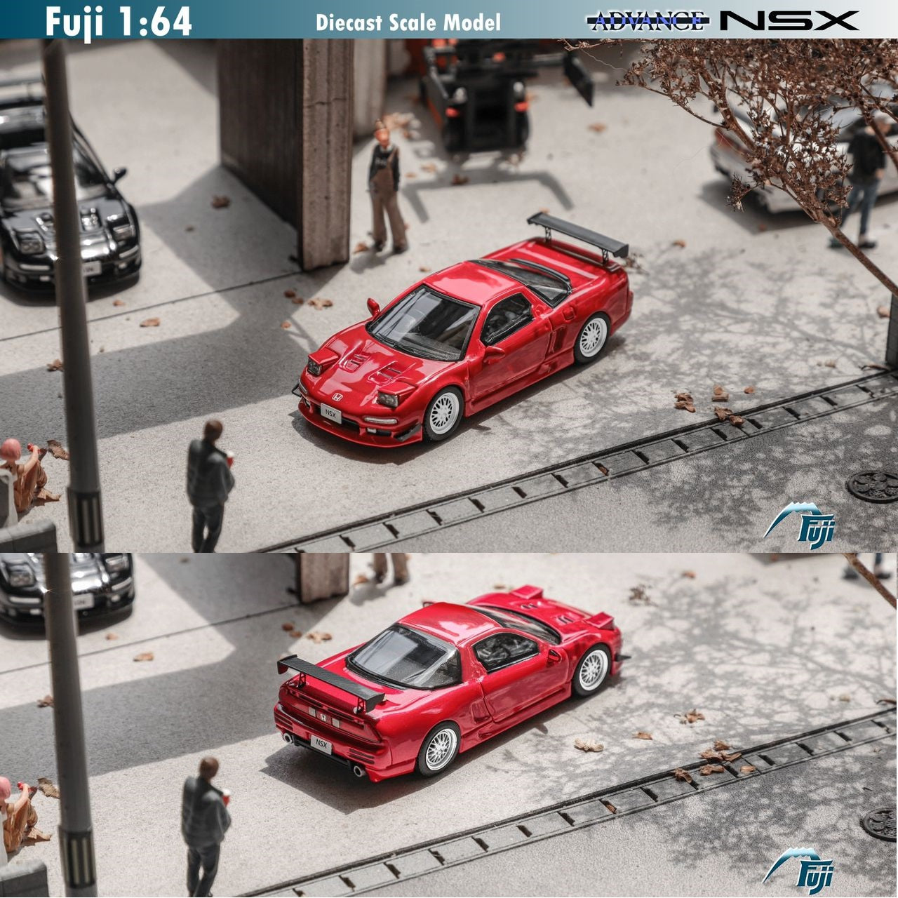 FUJI 1/64 NSX NA1 - Red