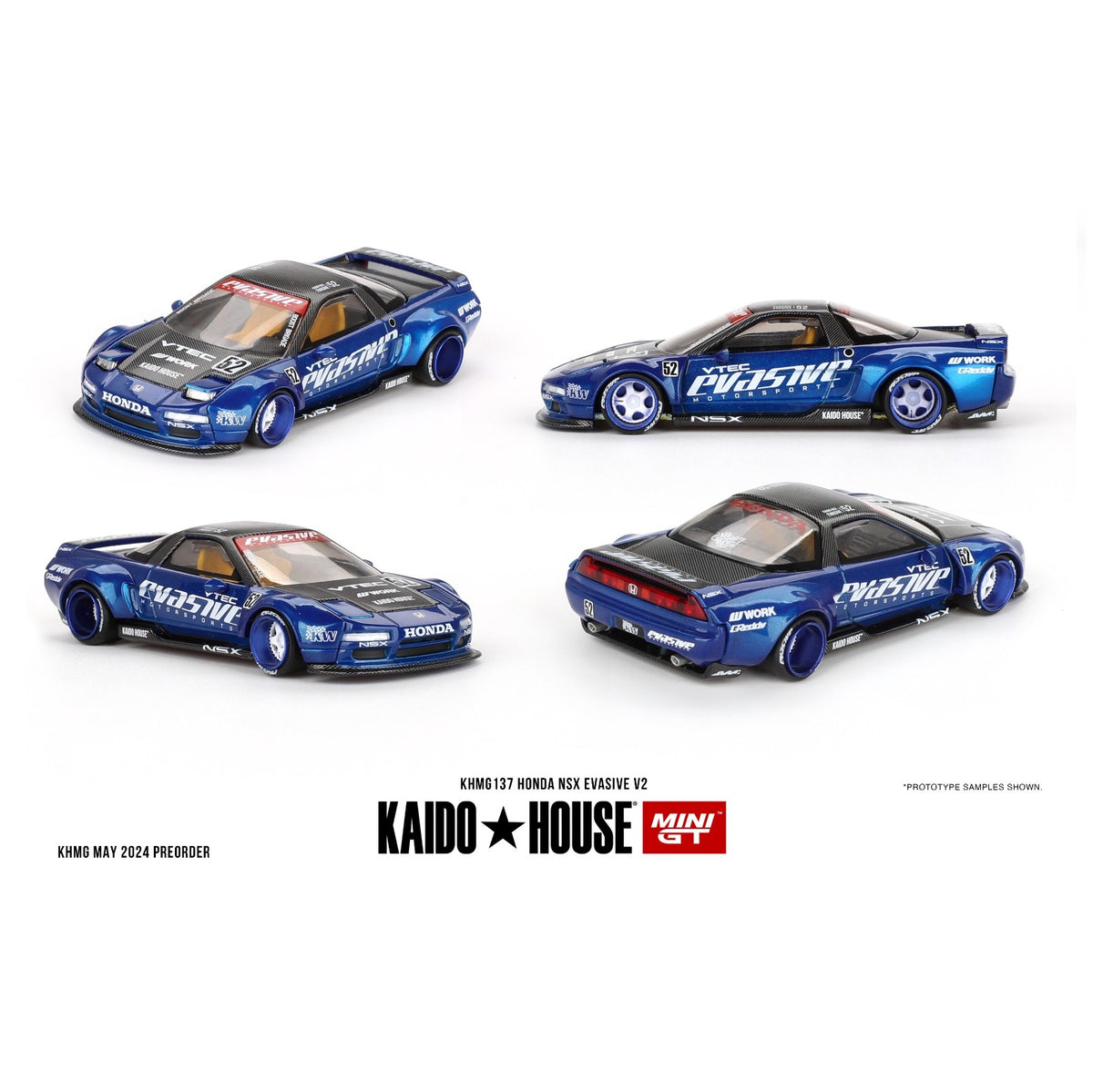 KAIDO☆HOUSE 1/64 ホンダ 街道レーシング HONDA NSX KAIDO