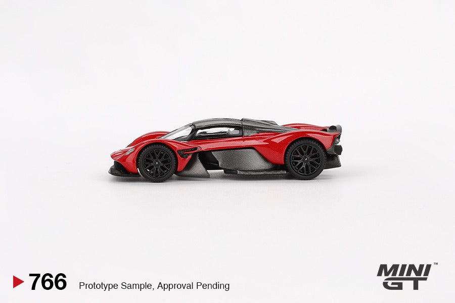 MINI GT 1/64 Aston Martin Valkyrie Hyper Red LHD MGT00766-L
