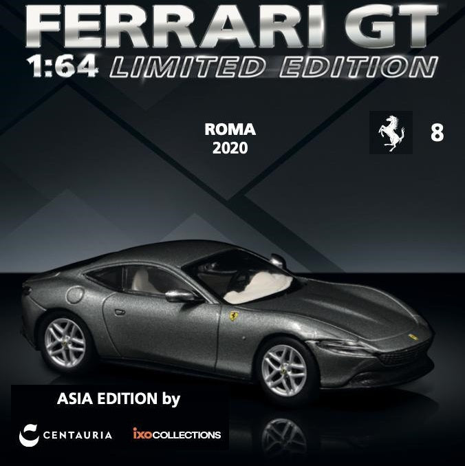 PREORDER CENTAURIA 1/64 FERRARI ROMA 2020 with Magazine - English