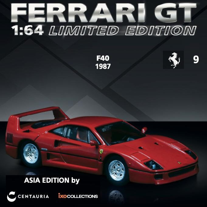 【新品未開封】FERRARI GT 1/64 F40、テスタロッサ 新品未開封】FERRARI GT 1/64 F40、テスタロッサ - メルカリ