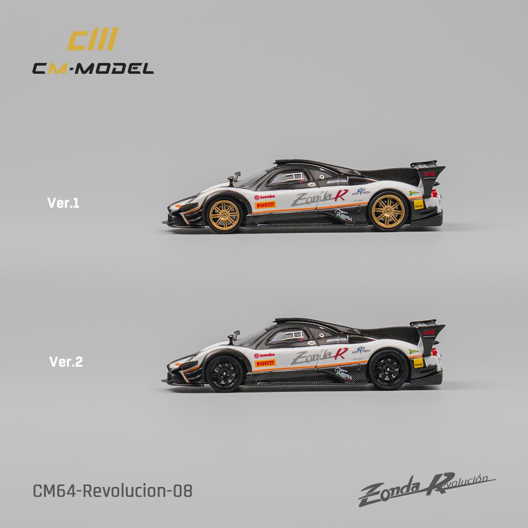 CM MODEL 1/64 Pagani Zonda Rev (White) CM64-Revolucion-08