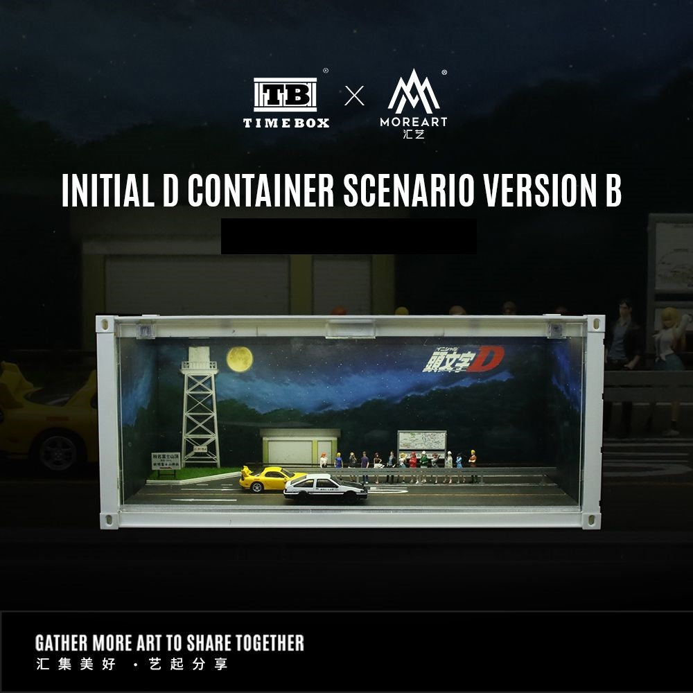 ☆ Diorama Billboard/Container①　　　【数量限定 】 Container diorama Lawson Brand-MoreArt Price-2499+shipping