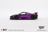 PREORDER MINI GT 1/64 McLaren 720S LB★Works Purple MGT00841-L (Approx. Release Date : Q2 2025 subject to manufacturer's final decision)