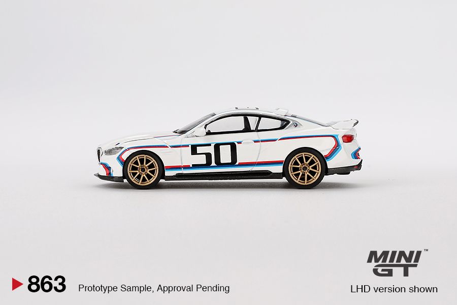 MINI GT 1/64 BMW 3.0 CSL White MGT00863-L