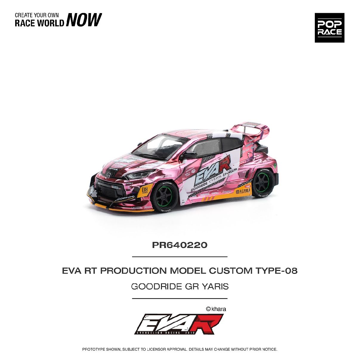 POPRACE 1/64 EVA RT PRODUCTION MODEL CUSTOM TYPE-08 GOODRIDE GR