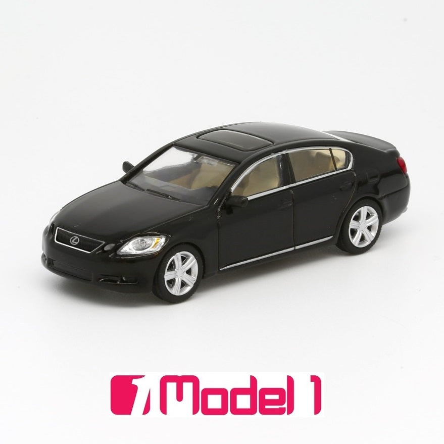 MODEL 1 1/64 Lexus GS300 Black Onyx LHD C33221
