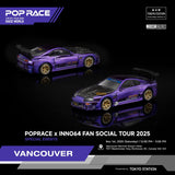 VANCOUVER - POPRACE x INNO64 EVENT TICKET + POPRACE and INNO Event Car (Nov 1st, 2025)