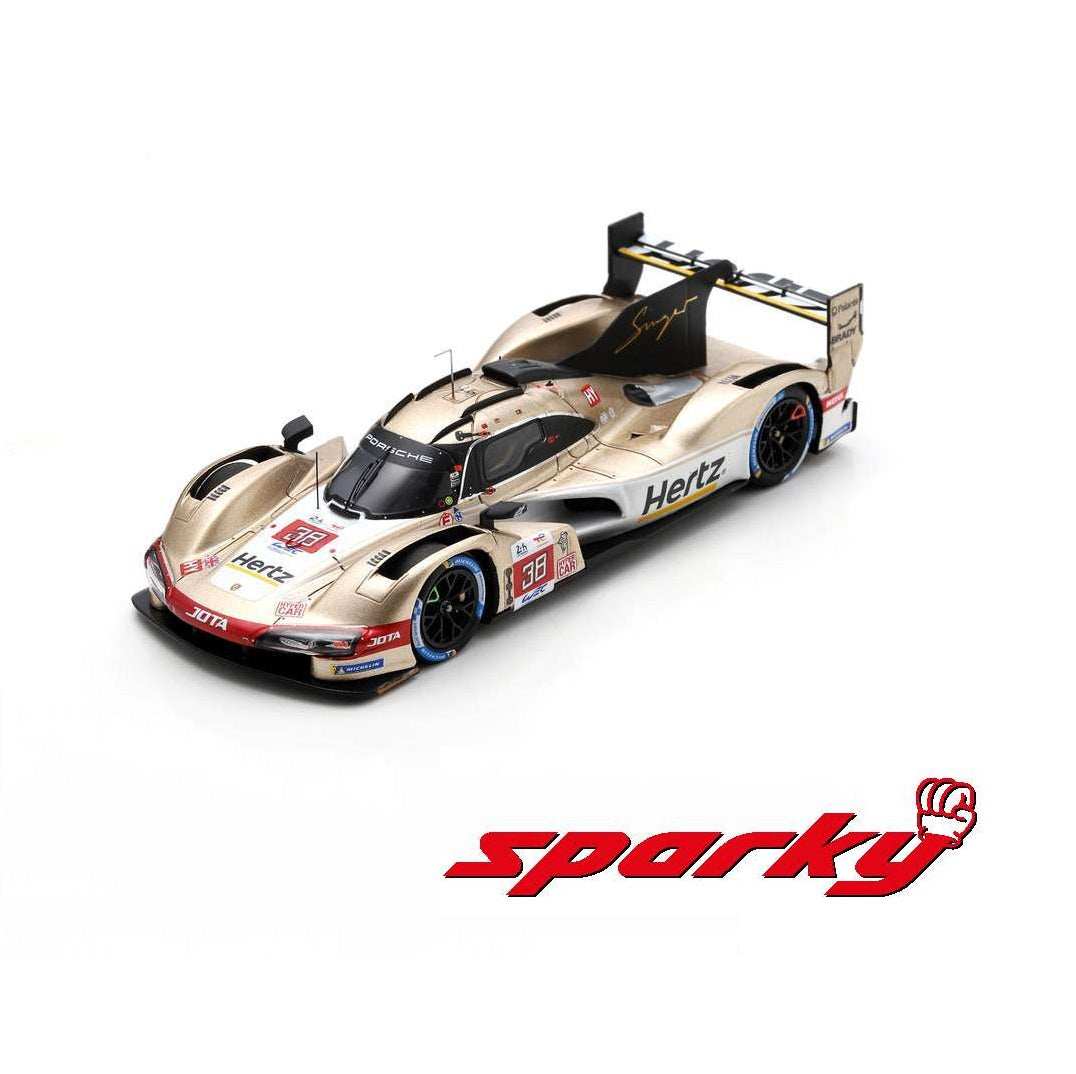 Sparky 1/64 Porsche 963 No.38 HERTZ TEAM JOTA Le Mans 24H 2023 Y302