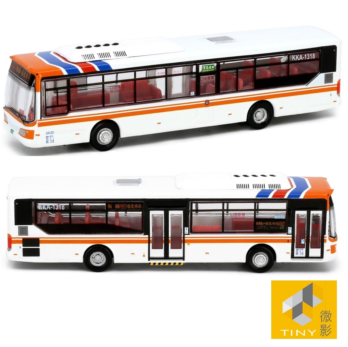 TINY 微影 TW36 HS8J Bus Taiwan (667) 台灣客運