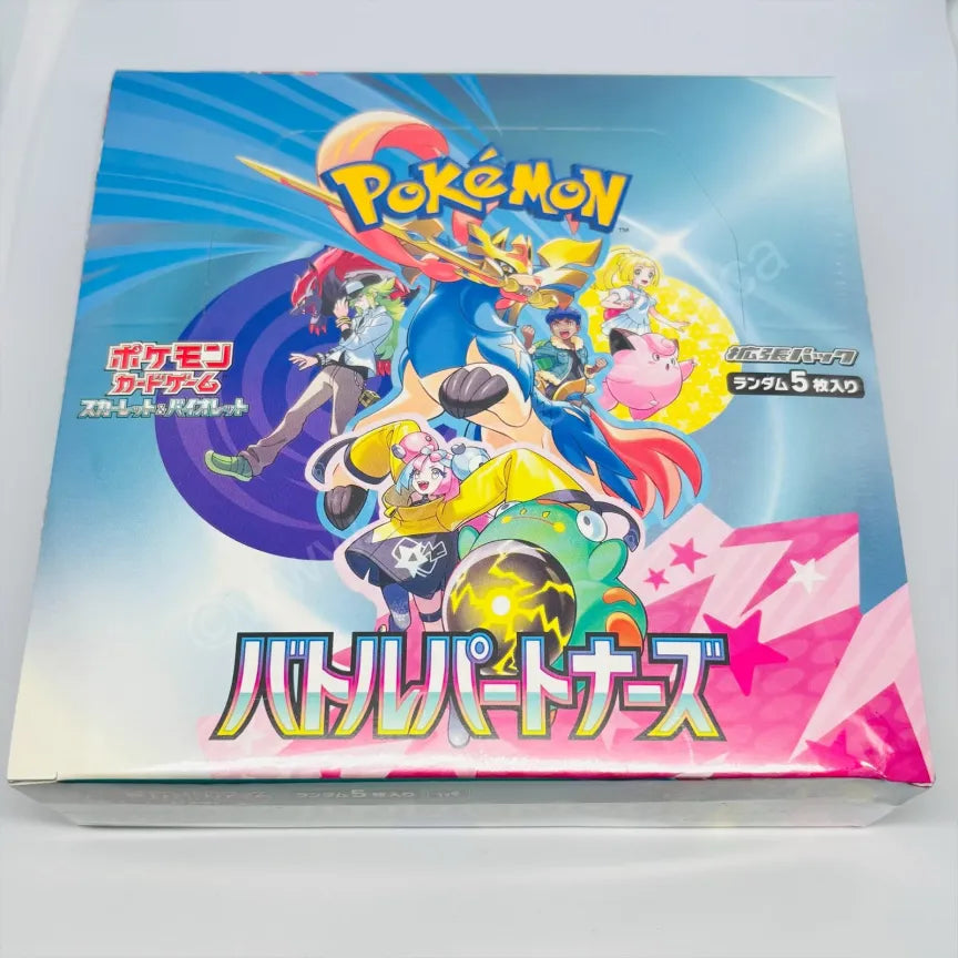 Japanese Scarlett & Violet Battle Partners sv9 Booster Box Pokemon TCG