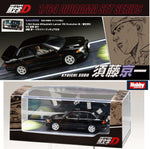 HOBBY JAPAN 1/64 Mitsubishi Lancer RS Evolution Ⅲ / INITIAL D VS Ryosuke Takahashi With Kyoichi Sudo Figure HJ643010D