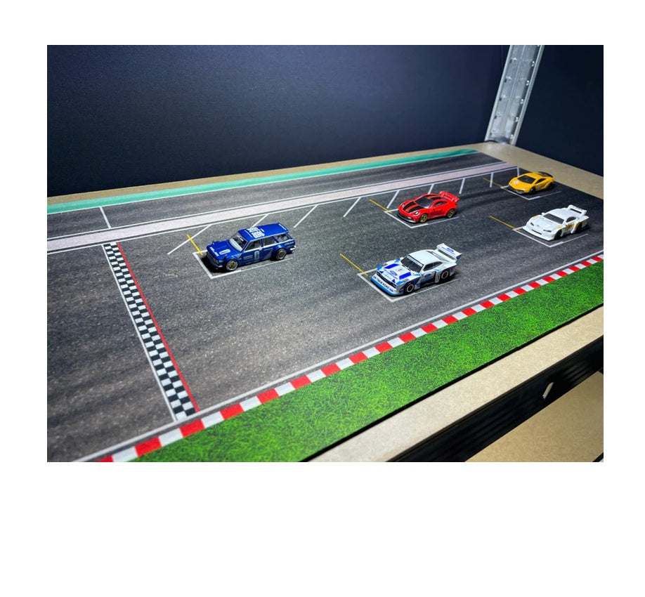 TurboPads 1/64 Grid Line Desktop Pad 70cm x 35cm