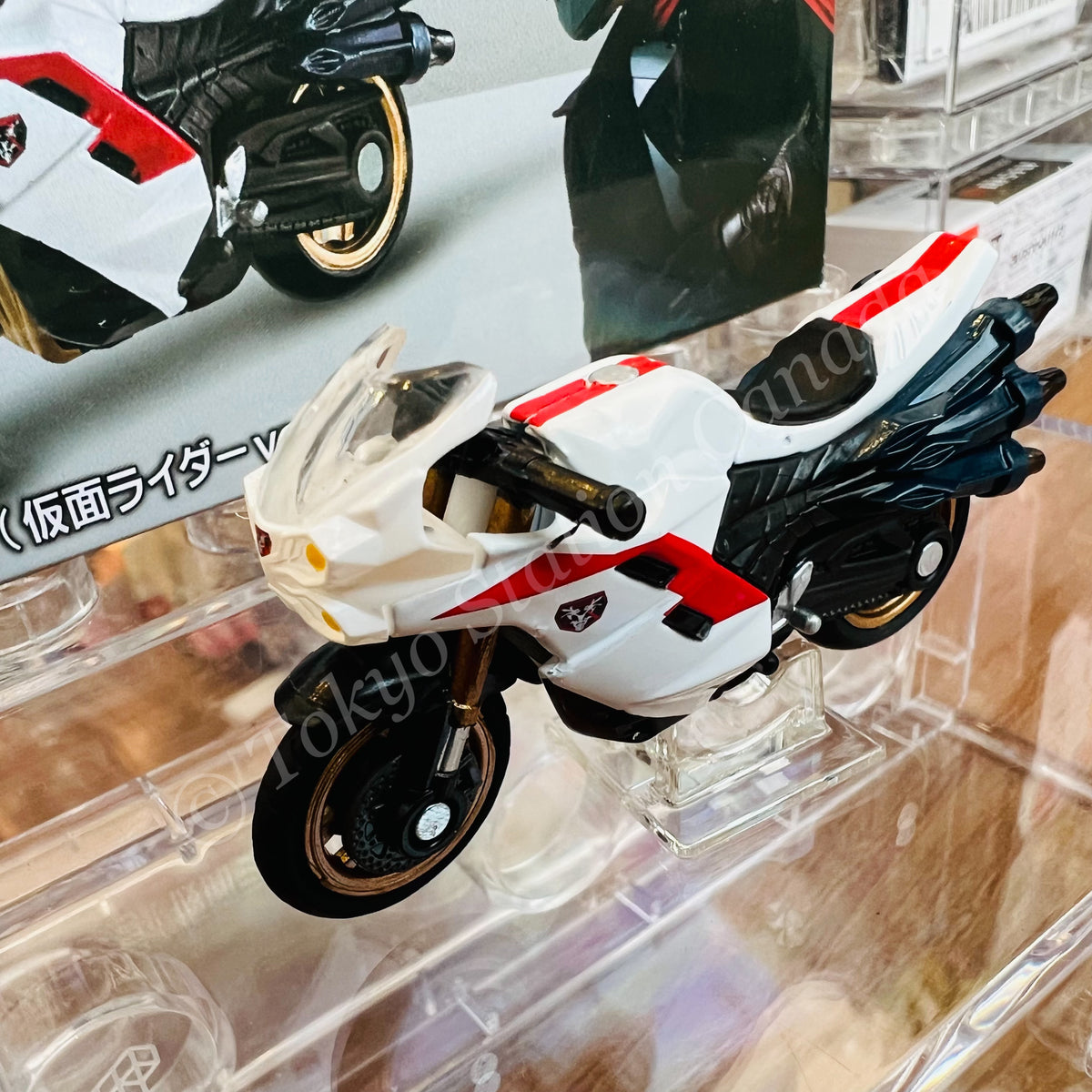 Tomica Premium Unlimited Shin Kamen Rider Cyclone - Voiture Diecast Takara Tomy - Modèle Fer Neuf Sous Boîte