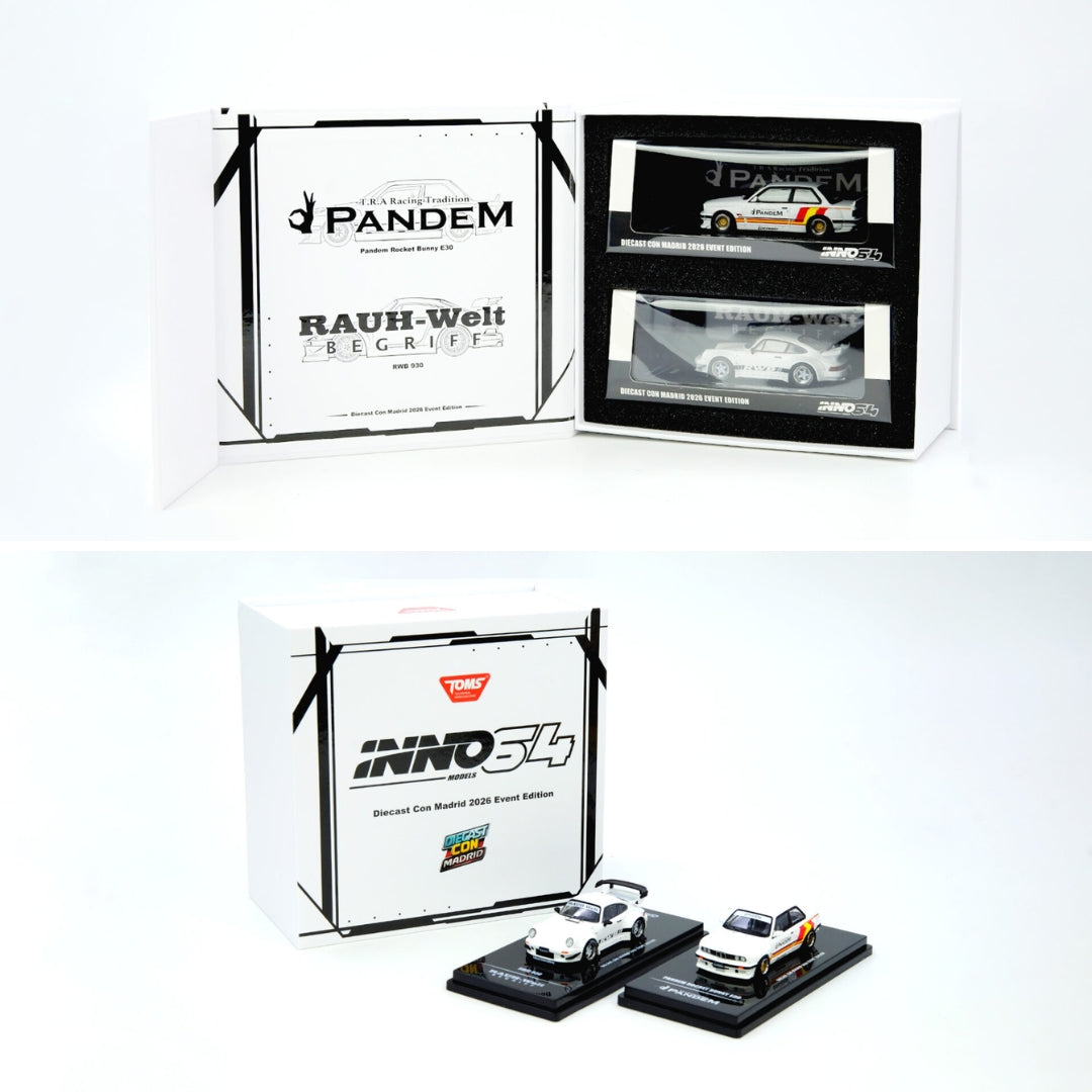 INNO64 DIECAST CON MADRID 2026 EVENT EDITION BOX SET IN64-DCM26-BS **Limited to ONE per customer**