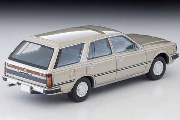 TOMYTEC TLVN 1/64 Nissan Gloria Wagon V20E GL (Yellowish Silver) 1991 LV-N244b