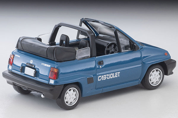 PREORDER TOMYTEC TLVN 1/64 Honda City Cabriolet (Blue) 1984 LV-N262d (Approx. Release Date : JULY 2026 subject to manufacturer's final decision)