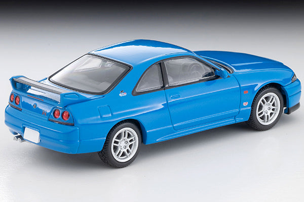 TOMYTEC TLVN 1/64 Nissan Skyline GT-R V-spec LM Limited (Champion Blue) 1996 LV-N308e