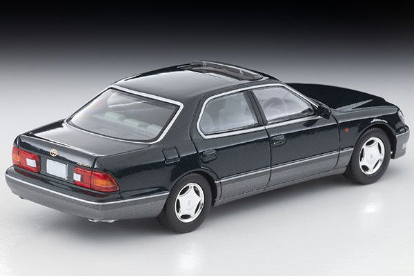 PREORDER TOMYTEC TLVN 1/64 Toyota Celsior C-Spec F Package (Green/Gray) 1997 LV-N356b (Approx. Release Date : FEB 2026 subject to manufacturer's final decision)