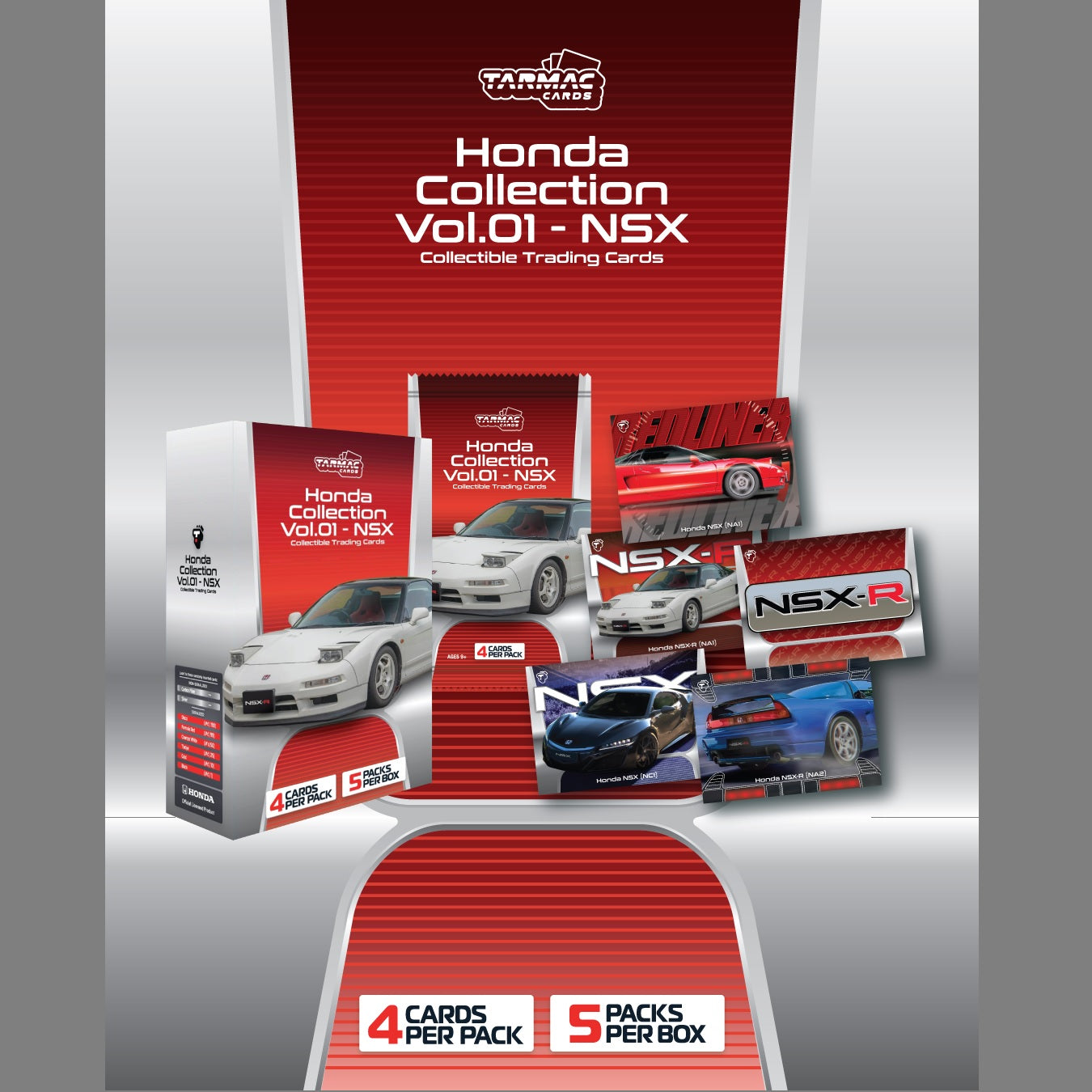 TARMAC WORKS Tarmac Cards Honda Collection Vol.01 - NSX TC-HONC-01