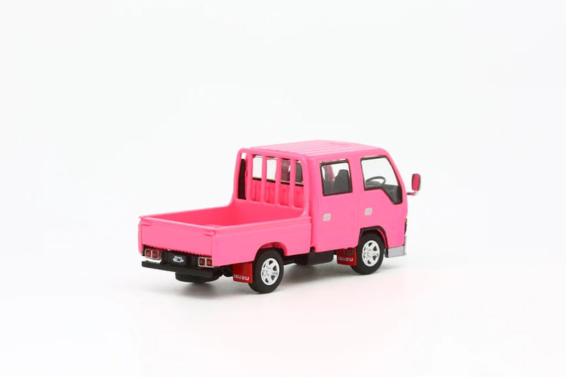 Model 1 1/64 Isuzu ELF Custom Version Pink RHD T66638