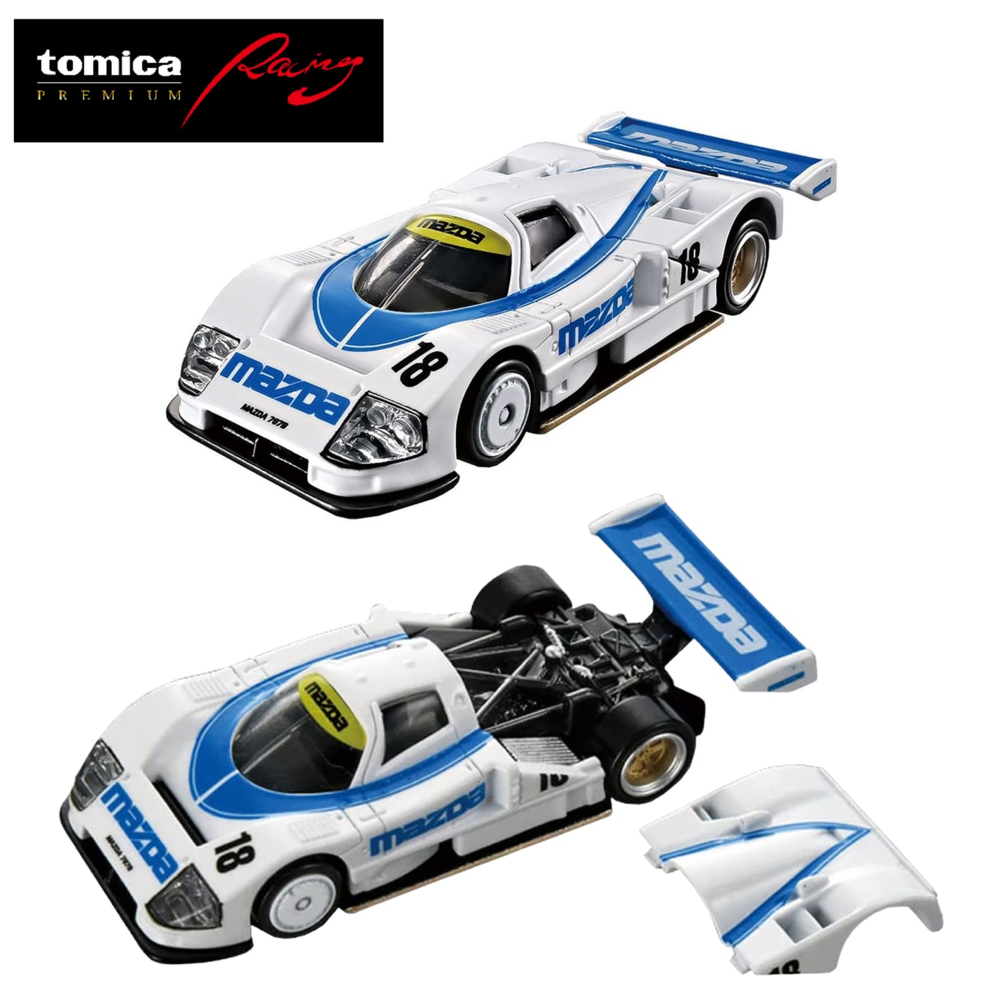 Tomica Premium Racing Mazda 787B Car No. 18 4904810097099