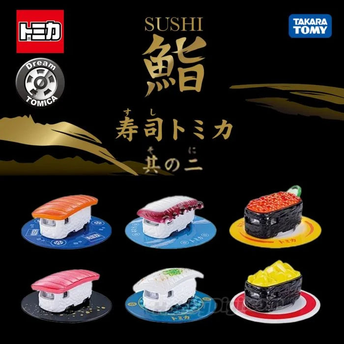 TAKARA TOMY Sushi Tomica Vol.2 (Set of 6) 4904810995814