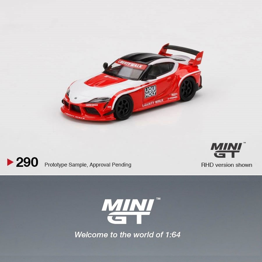 MINI GT 1/64 LB WORKS Toyota GR Supra Liqui Moly RHD MGT00290-R
