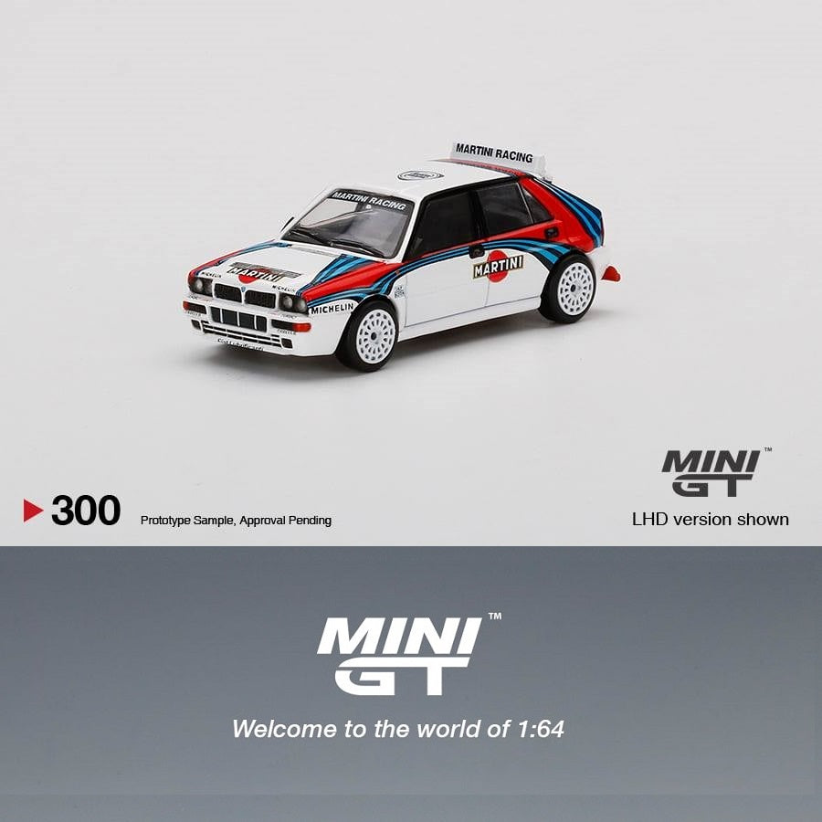 MINI GT 1/64 Lancia Delta HF Integrale Evoluzione Martini