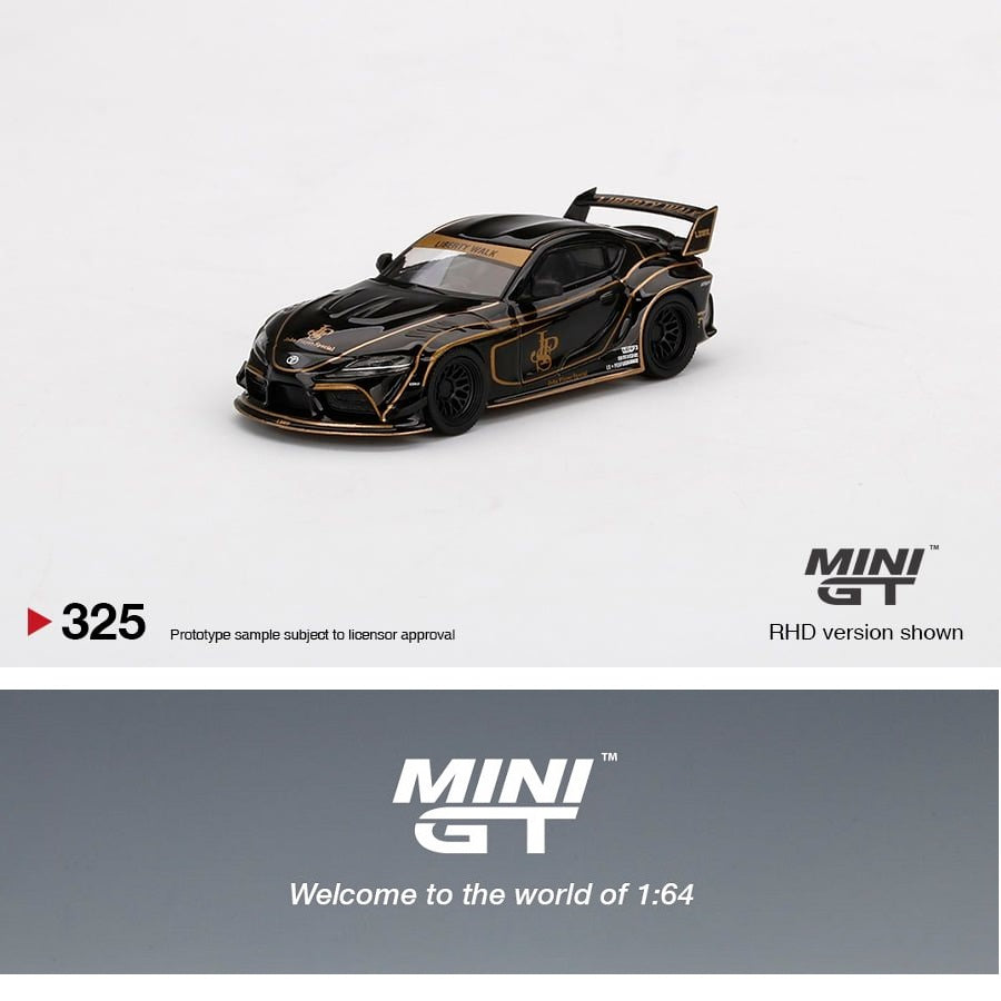 MINI GT 1/64 LB WORKS Toyota GR Supra JPS RHD MGT00325-R