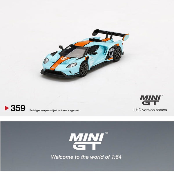 MINI GT 1/64 Ford GT MK II #002 Blue/Orange LHD MGT00359-L