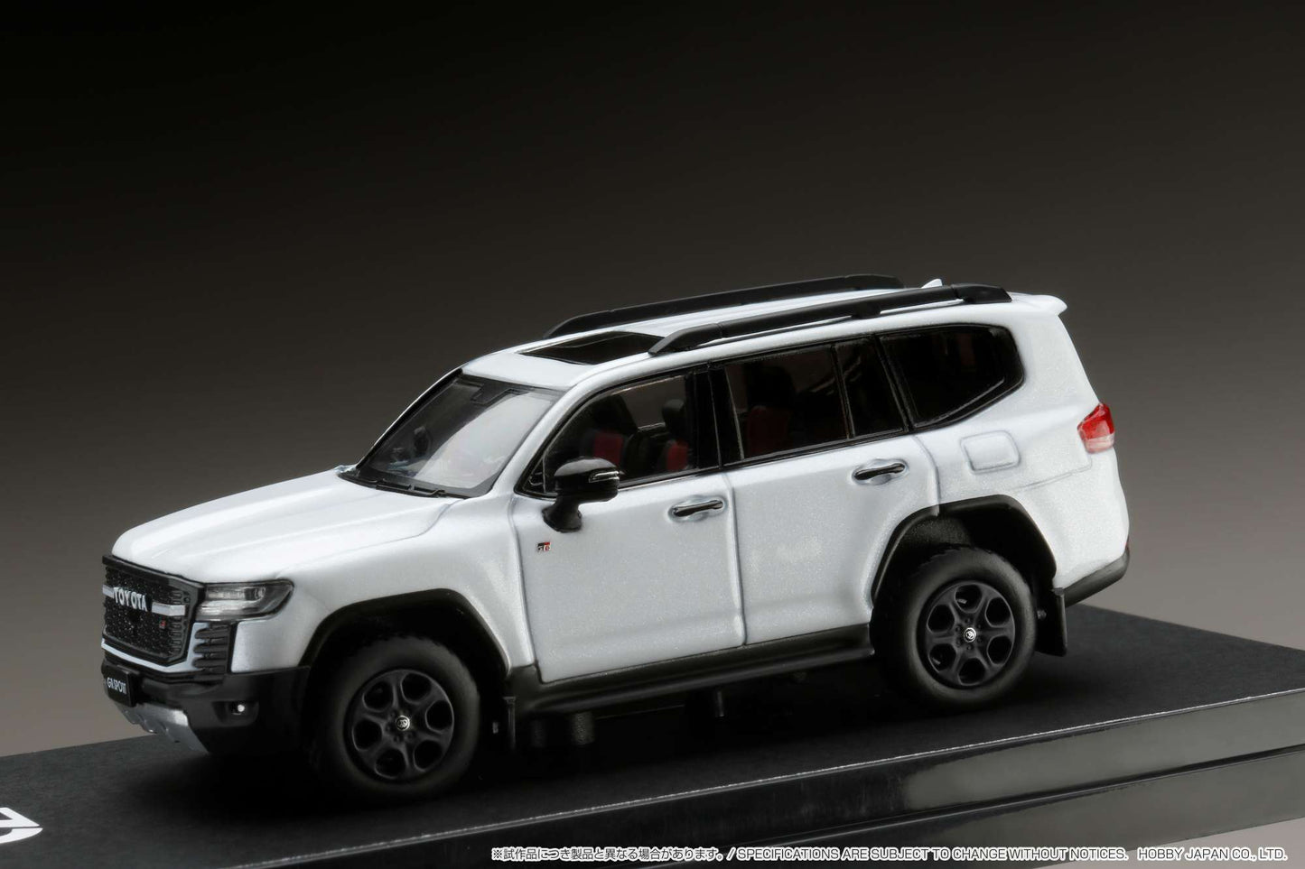 HOBBY JAPAN 1/64 Toyota LAND CRUISER (JA300W) GR SPORT White Pearl HJ641050BWR