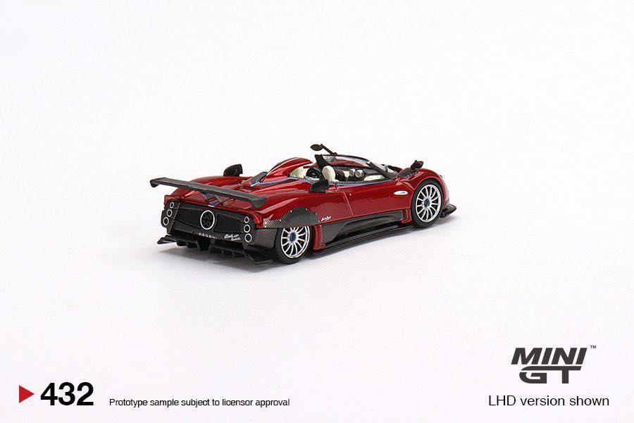 MINI GT 1/64 Pagani Zonda HP Barchetta Rosso Dubai MGT00432-L