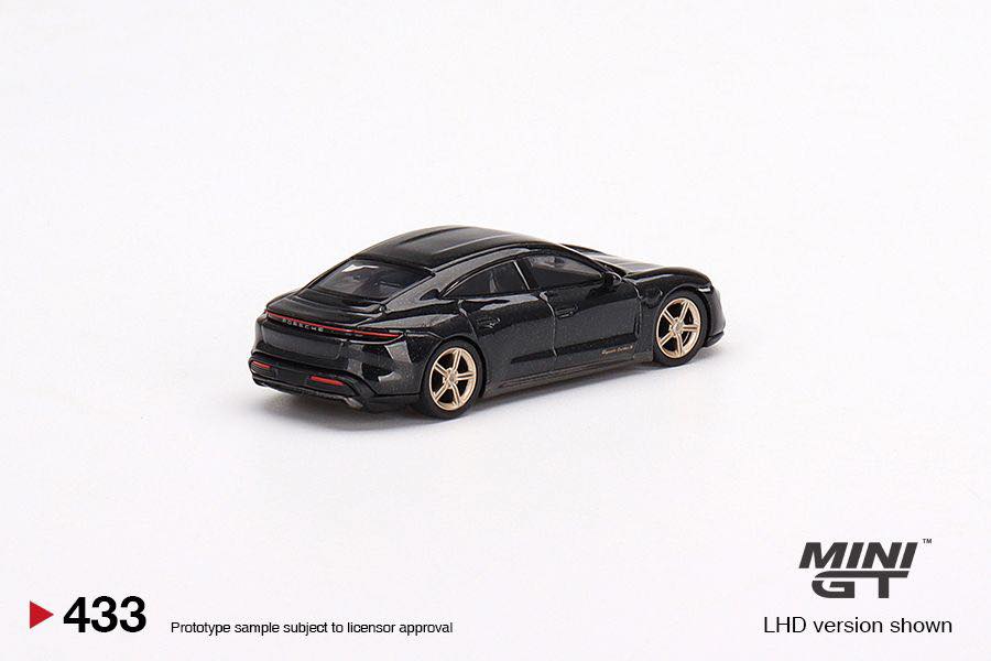MINI GT 1/64 Porsche Taycan Turbo S Volcano Grey Metallic MGT00433-L