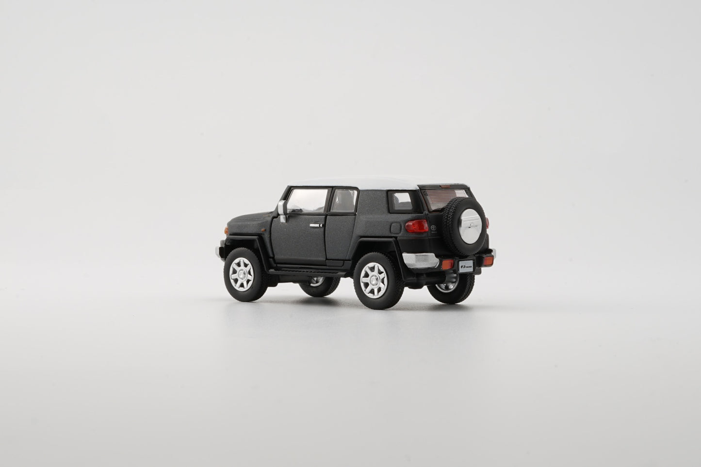 BM CREATIONS JUNIOR 1/64 Toyota 2015 FJ Cruiser - Metalic Dark Grey -LHD 64B0141