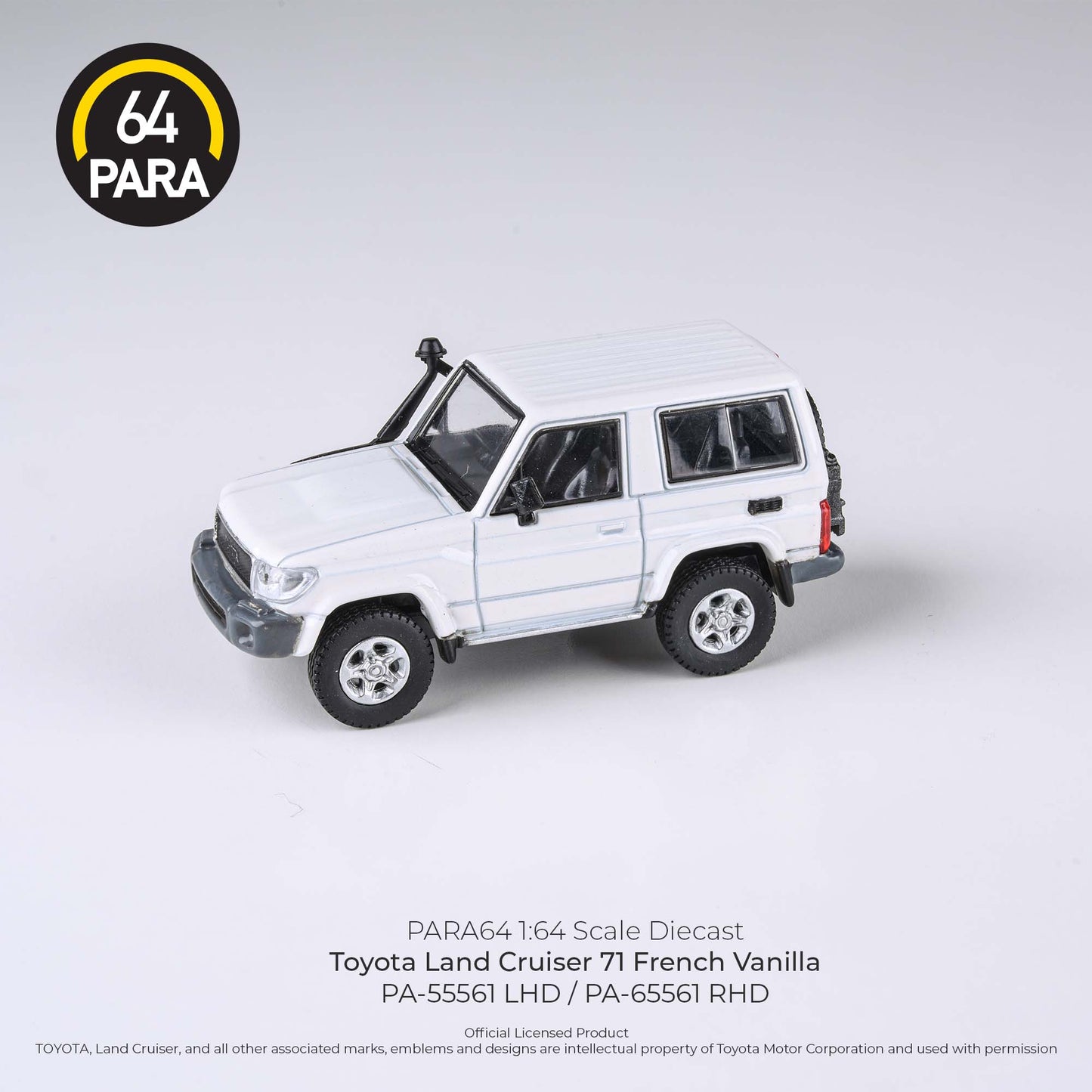 PARA64 1/64 Toyota Land Cruiser 71 French Vanilla LHD PA-55561