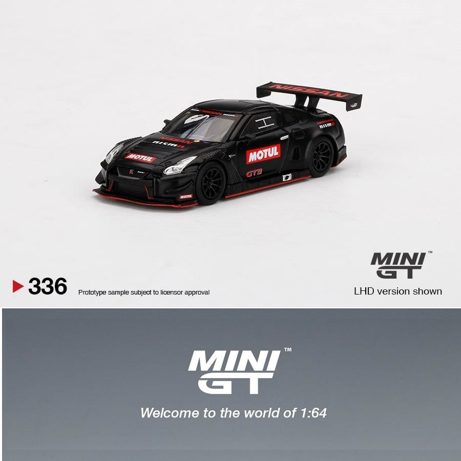 MINI GT 1/64 Nissan GT-R NISMO GT3 2018 Test Car LHD