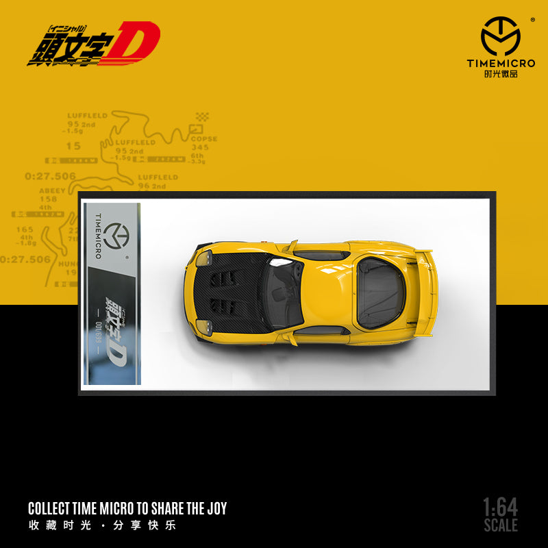 TIME MICRO 1/64 Mazda RX7 Initial D with figurine – Tokyo Station