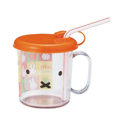 Miffy Cup with Straw 210ml